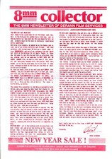 Derann Super 8mm Newsletter