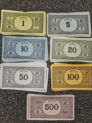 Monopoly 1940s paper - monopoly, money