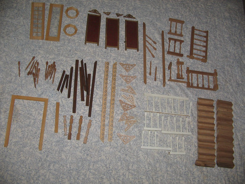 Lot misc wood - lot,