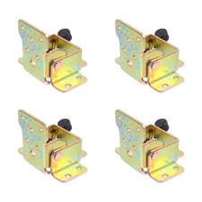 4pcs Frameless Cabinet Hinge