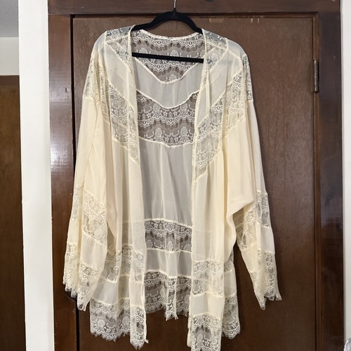 Vintage peasant boho ivory - peasant,