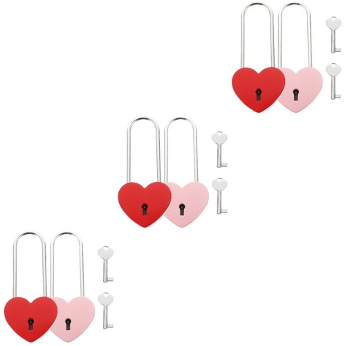 Set love lock padlock - of, 3