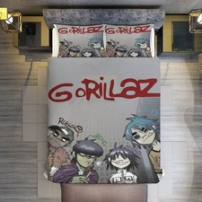 15.Gorillaz Bedding Set Damon