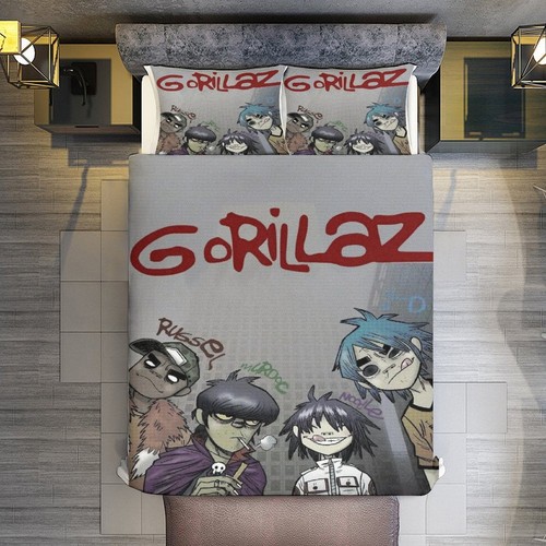 Gorillaz bedding set damon - 15.gorillaz,