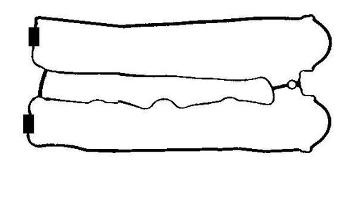 Cylinder head cover gasket - cover,
