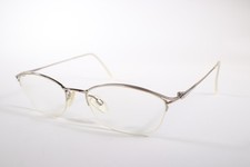 Rodenstock Eyeglasses R 4441 Women Grey Semi-Rimless Metal Glasses Frames 52 mm