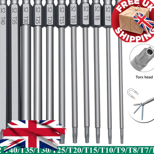 11pc torx security bit - 11pc,