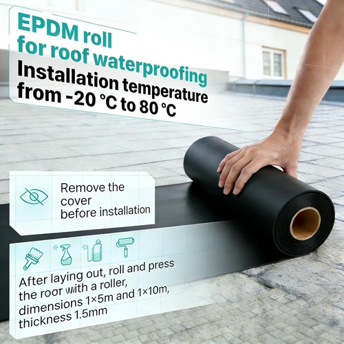 Rubber roofing epdm sheets - rubber,