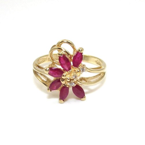 14k yellow gold ring - yellow, 7.5