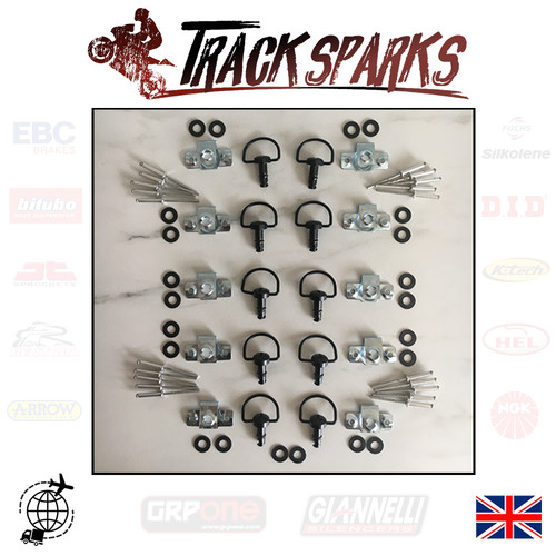 Dzus type fasteners clips - type,
