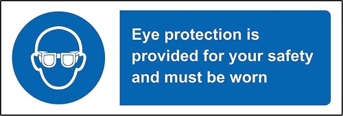 Eye protection provided - is,