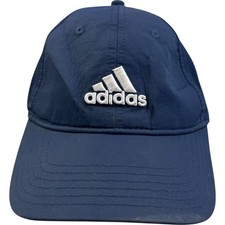 Adidas Baseball Cap One Size Men's Blue Cotton Sports Fitness Gym Summer