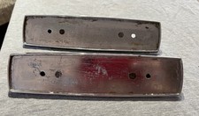 Triumph Stag 2 x Rear Wing Badge Chrome Holders. NLA