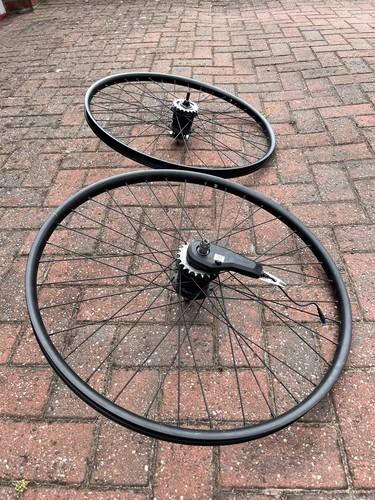 Rear wheels for van - rear,