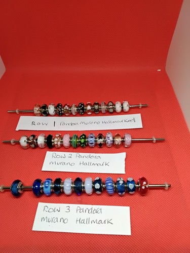 Pandora asst murano glass - asst, bead