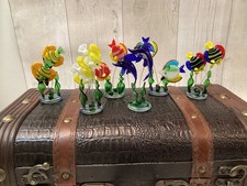  Miniature Glass Murano Style