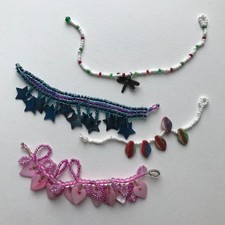 Doll Necklace Set Beaded BJD