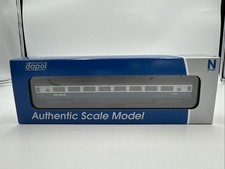 DAPOL N GAUGE 2P-005-032 BR MK3 2ND CLASS COACH E42187 BLUE & GREY NO BUFFERS 