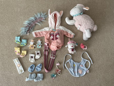 Baby Annabell vintage accessories bundle 21 items - in good condition