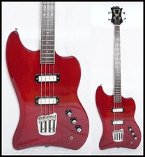 De Armond gy Guild JET STAR BASS CHERRY 2000s Rare!! Good Condition
