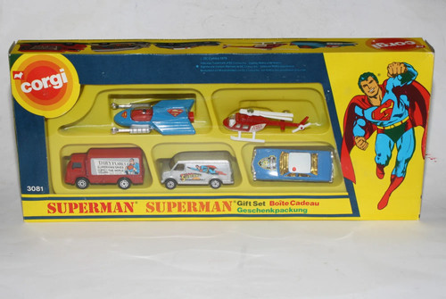 Corgi juniors 3081 - corgi, superman