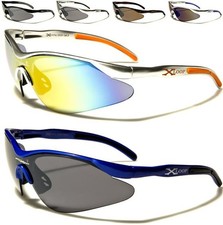 SPORTS X-LOOP SUNGLASSES BIG WRAP SEMI-RIMLESS RUNNING CYCLING GOLF MENS LADIES