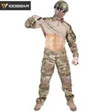 IDOGEAR G3 Combat Uniform Shirt & Pants Set BDU Military Clothing Paintball Gear