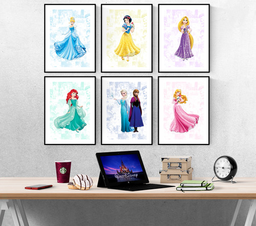 Disney princess set - disney, 6