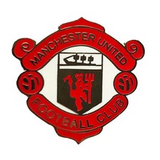 New Man Utd Crest Pin Badge