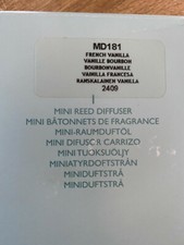 Partylite Mini Reed Diffuser French Vanilla BRAND NEW MD181 2409