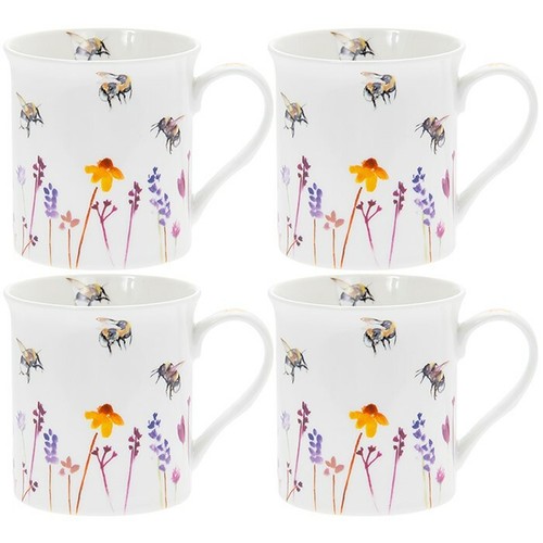 Set fine china mugs - of, tea