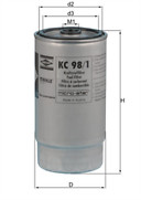 Kc98 mahle fuel filter - 1,