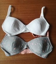 Two Royce Teen Bras Style 8018 30B