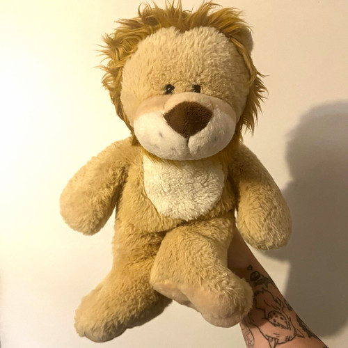 Cute floppy plush lion - cute,