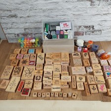 Job Lot of x85 Wooden Rubber