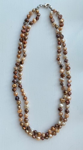 Real pearl necklace - real,