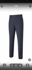 🔥BNWT Men’s Ping Bradley(Stretch Waistband)Golf Trousers In Navy Blue  34”W🔥