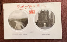 Antique postcard Bristol old