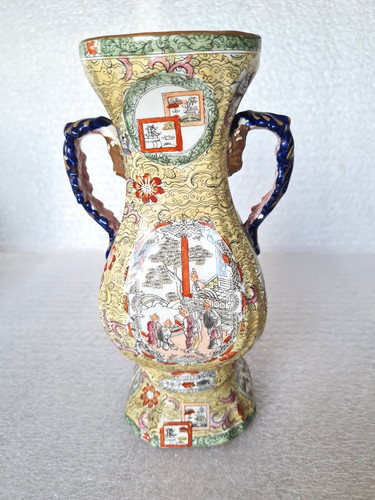 Antique masons ironstone urn - masons,