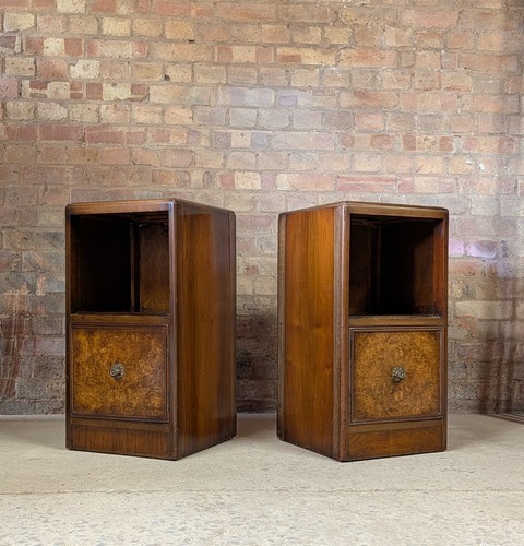 Pair vintage burr - vintage,
