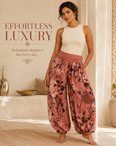 Luxury boho wide - boho, trousers