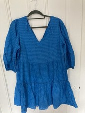 F&F Tesco Blue Blouse Size 16