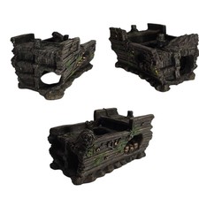 Part Ship Wreck  Fish Tank