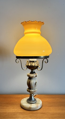 Vintage oil lamp - lamp, style
