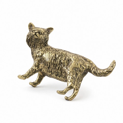 Tea pet antique - antique-style, brass