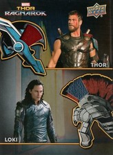 Thor Ragnarok, Thor / Loki Memorabilia Card AD-1
