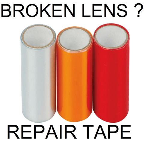 Broken car van lens repairs - broken,