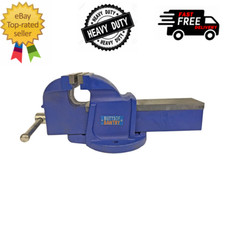 8" Engineers Fixed Base Bench Vice Professional Heavy Duty Workshop Vice 200mm