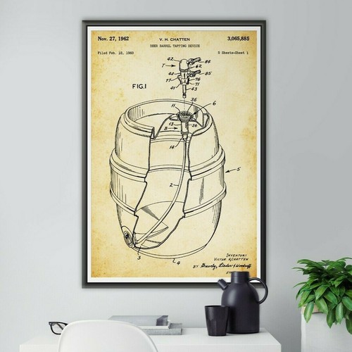 1962 beer barrel tapping - barrel,