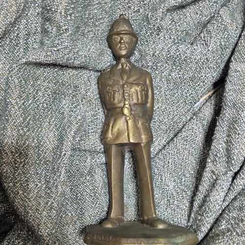 Vintage brass british police - vintage,